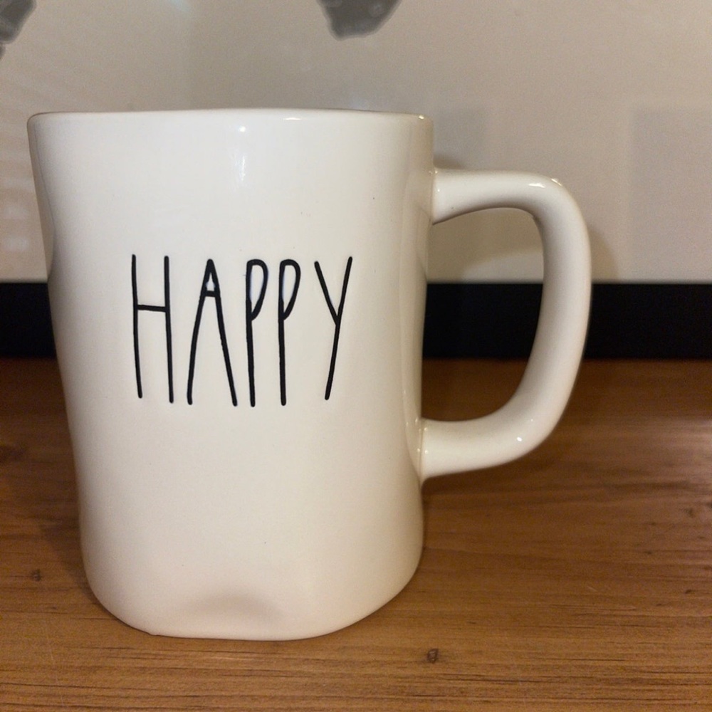 Rae Dunn m stamped happy Halloween mug